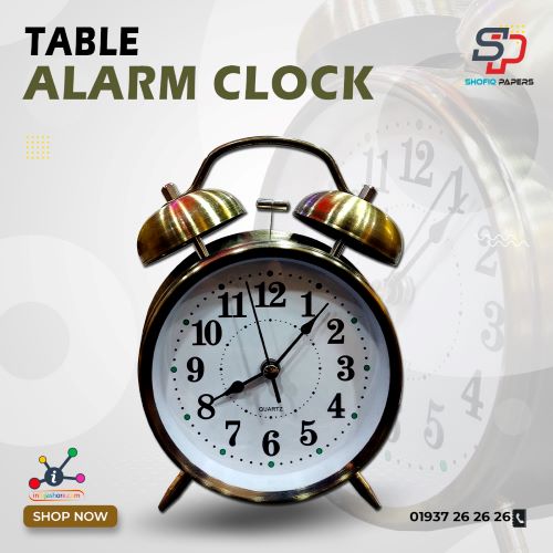 Table Alarm Clock 