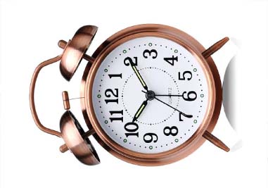 Brass Perfect for Heavy Copper Alarm Clock for Student for Kids Bedroom Alarm Clocks for Heavy Sleepers Alarm Clocks for Students Alarm Clock for Bedroom Twin Bell Alarm Clock